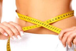 La perdita di peso porta a una dieta potabile