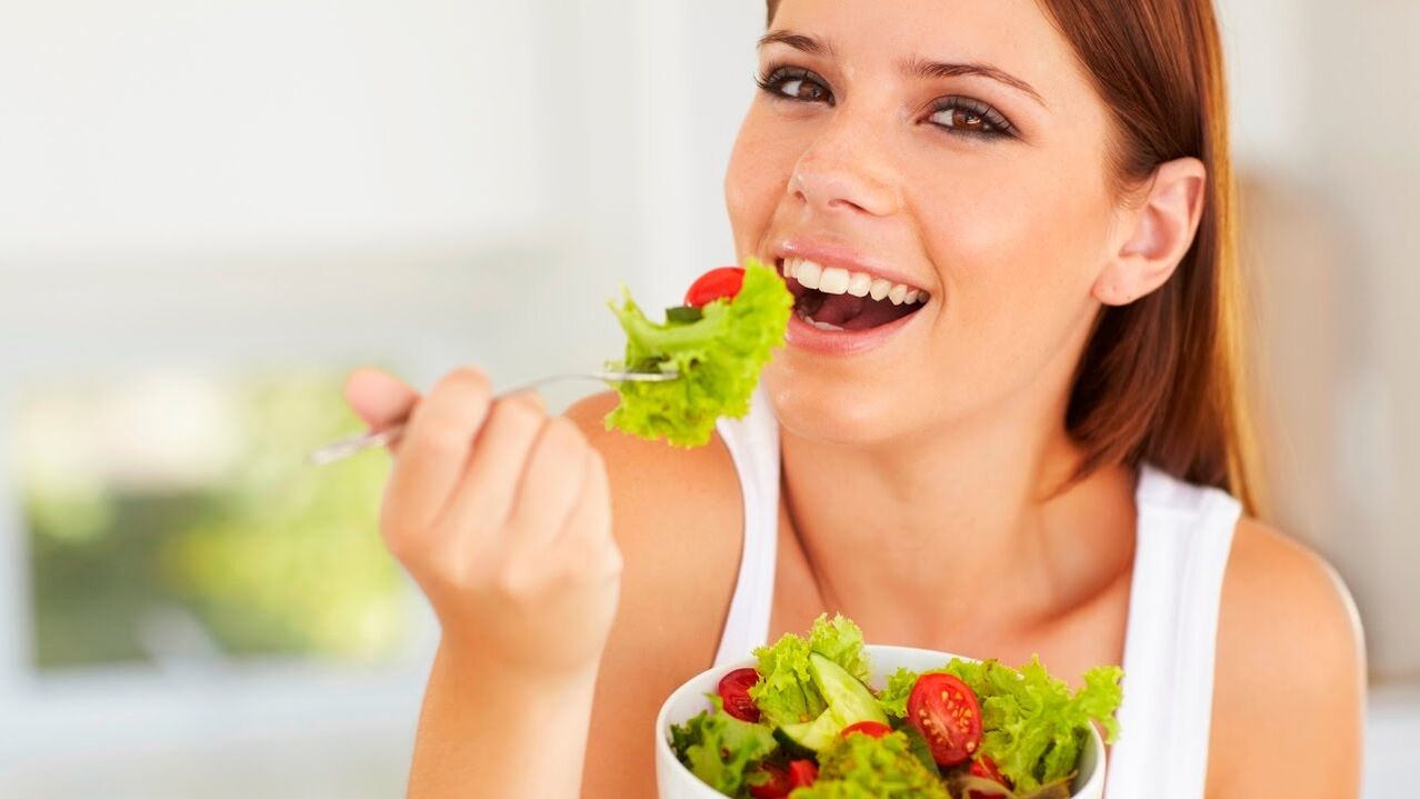 Mangiare insalata verde se sei a dieta pigra